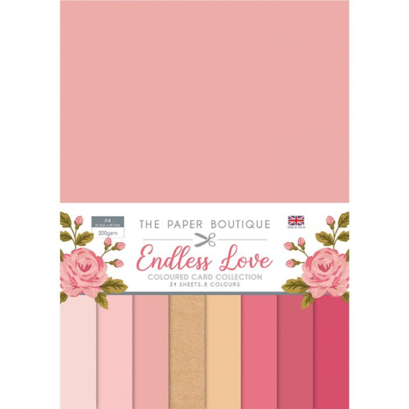 The Paper Boutique Endless love colour card collection (PB1473)