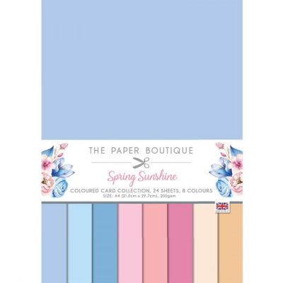 The Paper Boutique • Spring sunshine Colour card collection (PB1490)
