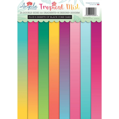 Creative Expressions • Gradients card pack Tropical mist (APTMCP01)