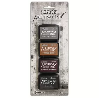 Ranger Tim Holtz Distress Archival Ink - Mini Pad Kit 3 (AITK64848)