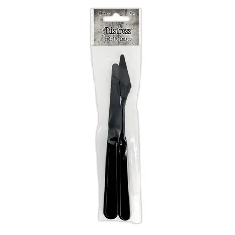 Tim Holtz Ranger  Distress Palette Knives - Straight Knife & Offset Trowel (2pcs) (TDA75141)