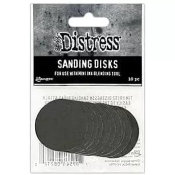 Tim Holtz Ranger Distress Sanding Disks (10pcs) (TDA82170)