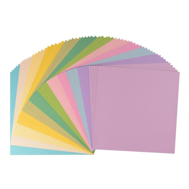 Florence  Cardstock Papier 216g Glad 30,5x30,5cm 12x5 Spring (2926-301)  per stuk