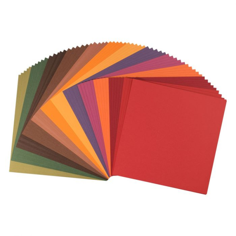 Florence  Cardstock Papier 216g Glad 30,5x30,5cm 12x5 Autumn (2926-303)  per stuk