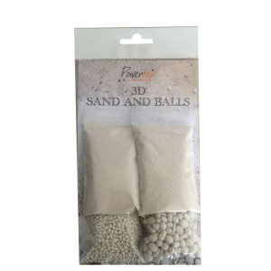 Powertex starterpack sand & balls (31406-0297)