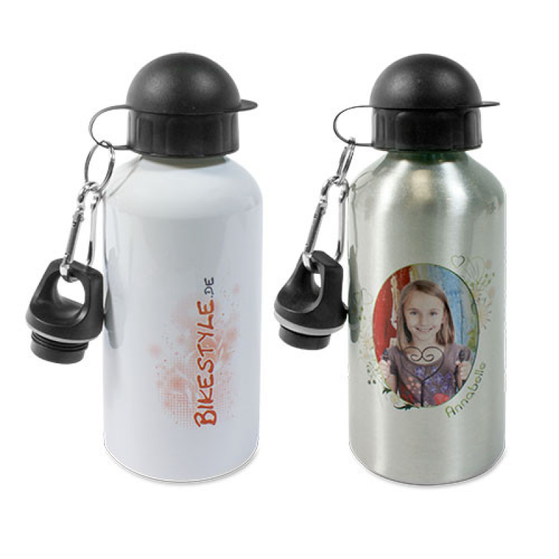 Sublimatie fles - Aluminium water bottle 500 ml - wit (WBO-500-W)