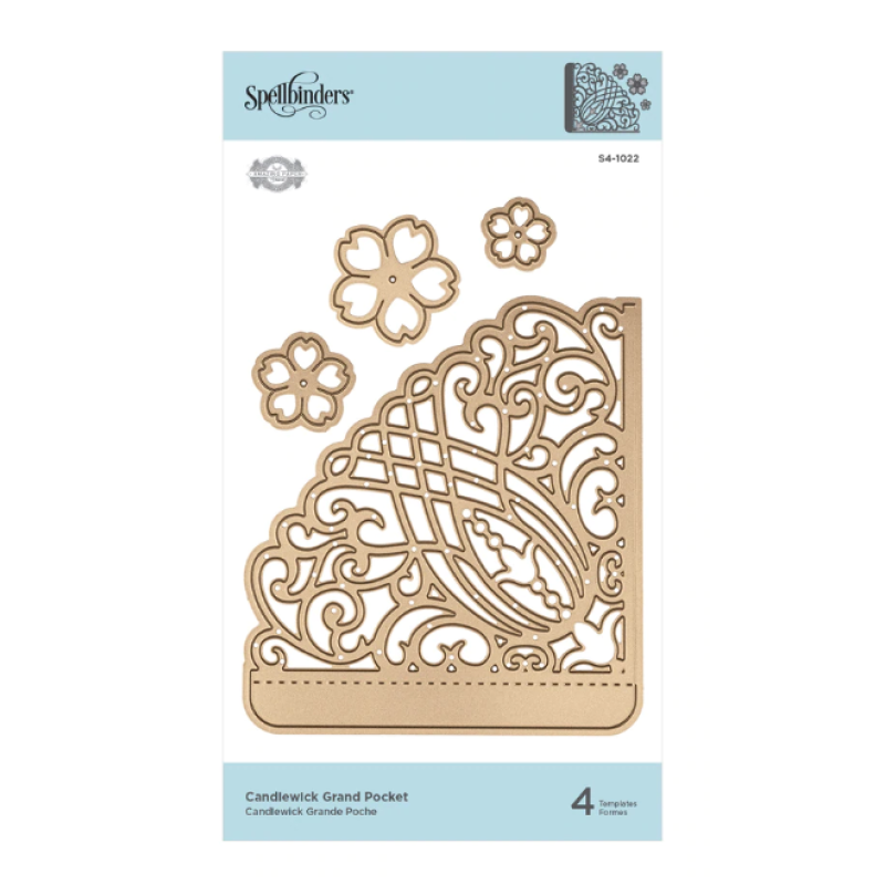 Spellbinders Candlewick Grand Pocket Dies (S4-1022)