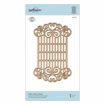 Spellbinders Swirl Lattice Panel (S4-917)