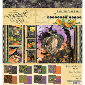 Graphic 45 Midnight Tales 8x8 Inch Paper Pad (4502282)