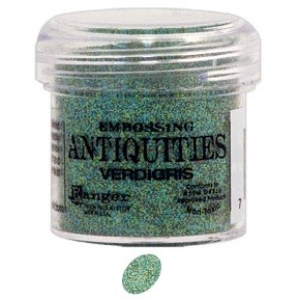 Tim Holtz Ranger Embossing Antiquities - Verdigris (EAJ00365)