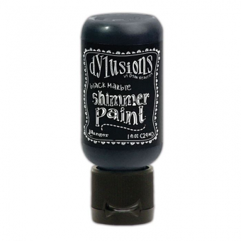 Ranger Dylusions shimmer paint Black marble (DYU74366)