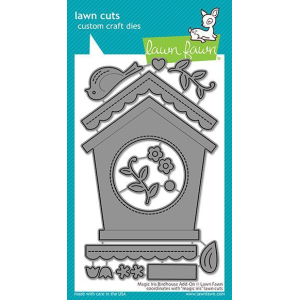 Lawn Fawn - Magic Iris Birdhouse Add-On (LF2471)