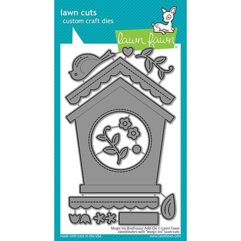Lawn Fawn - Magic Iris Birdhouse Add-On (LF2471)