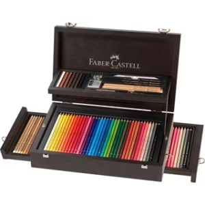 Faber-Castell Kleurpotloden Art&amp;Graphic houten kist (FC-110085)