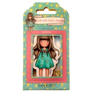 Gorjuss Collectable Rubber Stamp No. 22 Hello Summer (GOR-ES-STAMP684)