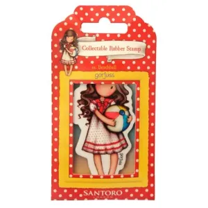 Gorjuss Collectable Rubber Stamp No. 21 Beachball (GOR-ES-STAMP683)