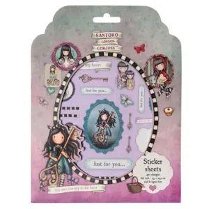 Gorjuss Sticker Sheets (GOR-ES-STIC08