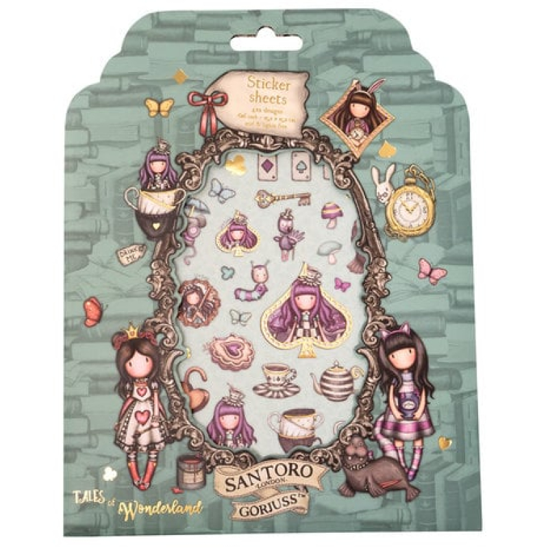 Gorjuss Wonderland Sticker Sheets (GOR-WL-STIC09