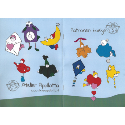 Atelier Pippilotta Patronen boekje deel 2 (Patronenboek)