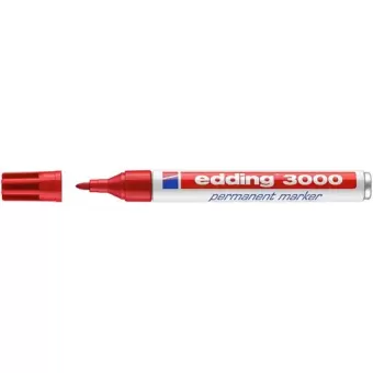 Edding 3000 rond 1.5-3mm Rood (4004764007974)