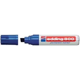 Edding Viltstift 800 schuin 4-12mm Blauw (4004764053919)