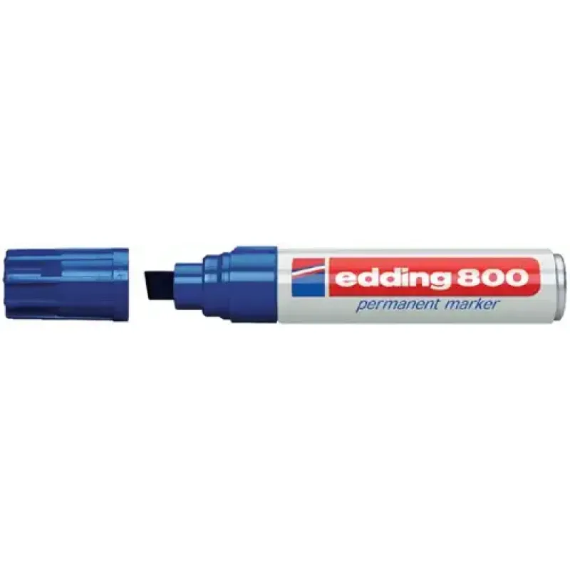 Edding Viltstift 800 schuin 4-12mm Blauw (4004764053919)