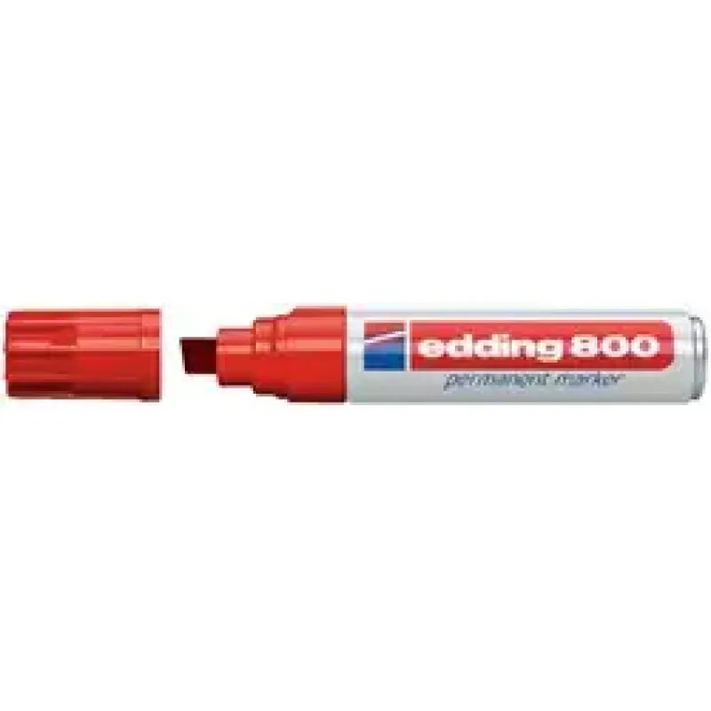 Edding Viltstift 800 schuin 4-12mm Rood (4004764053872)