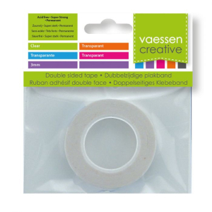 Vaessen Creative • Tape dubbelzijdig transparant 3mmx10m (31158)