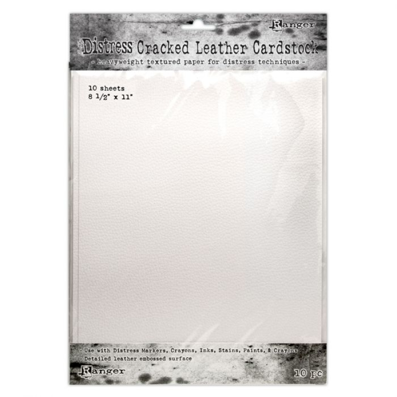 Tim Holtz Ranger Distress Cracked leather Cardstock (TDA71280)