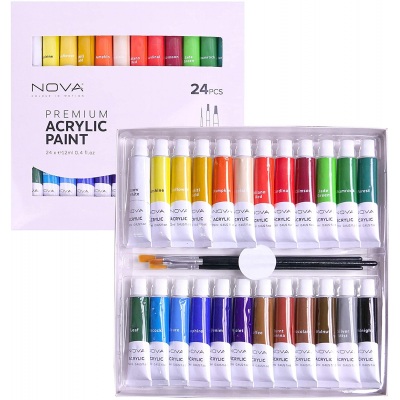 Trimcraft Nova Premium Acrylic Paints (24pcs)