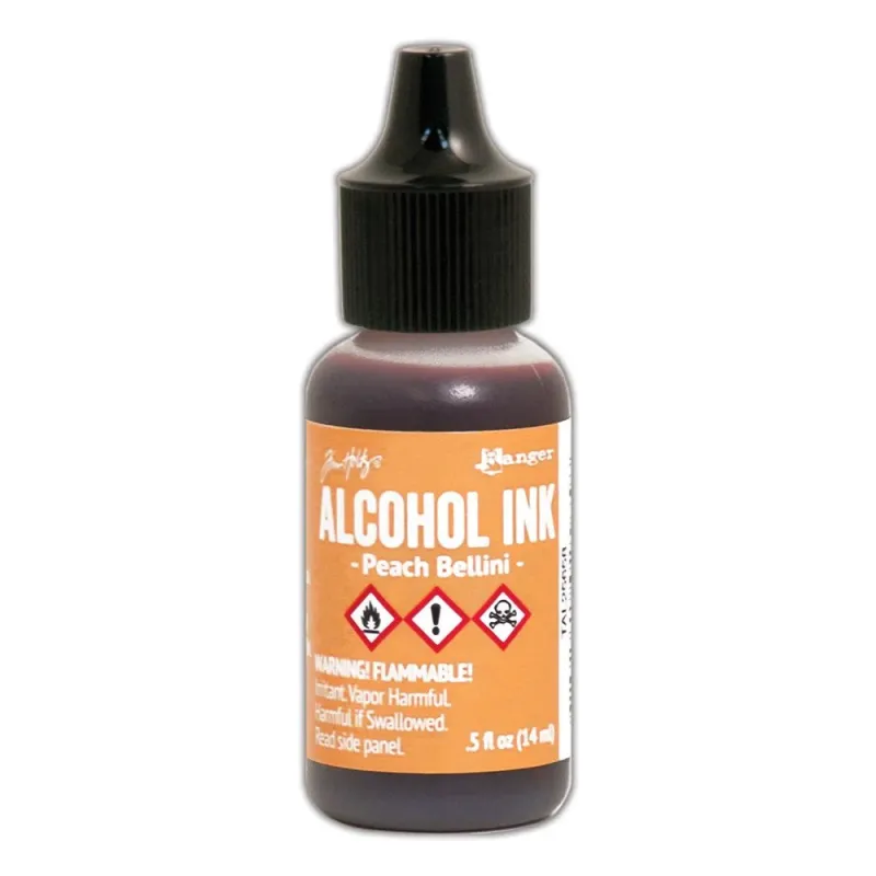 Tim Holtz Ranger Alcohol ink Peach bellini 14ml (TAL25658)