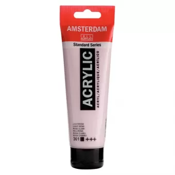 Amsterdam Standard Series acrylverf tube 120 ml Lichtroze 361 (17093612)