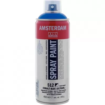 AMSTERDAM Spray paint 400 ml Kobaltblauw (Ultramarijn) 512 (17165120)