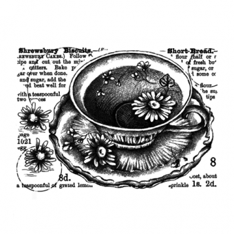 Crafty Individuals 8d Shrewsbury Biscuits Unmounted Rubber Stamps (CI-577)