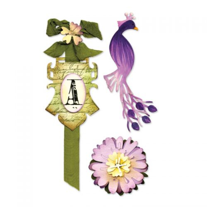 Sizzix Sizzlits Die Set 3PK - Decorative Vintage Set (657751)