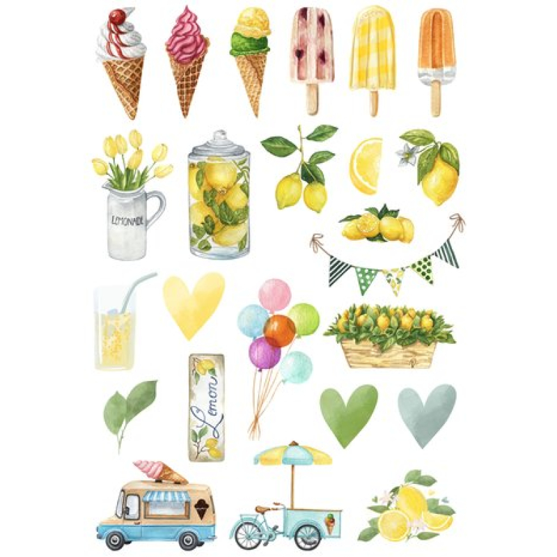 Reprint Summer Holiday Collection A4 Cutouts (KP0081) per stuk