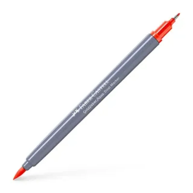 Faber-Castell Goldfaber Duo aquarelmarker 115 donker cadmium oranje (FC-164615)