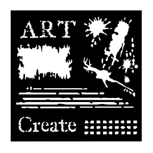 Woodware • Sjabloon Art (FRST002)