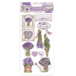 Stamperia Chipboard 15x30cm Provence (DFLCB52)