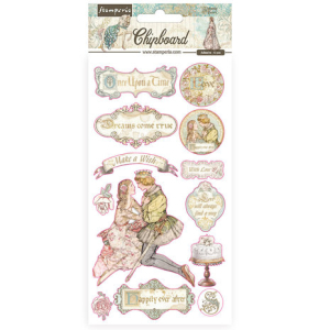 Stamperia Chipboard 15x30cm Sleeping Beauty (DFLCB30)