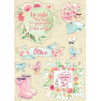 Wooden Shapes A6 Circle of Love (KLSPA615)