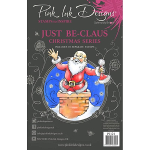 Pink Ink Designs Just Be-claus A5 Clear Stamp (PI121)