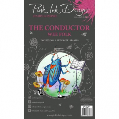 Pink Ink Design The Conductor A6 Clear Stamp (PI129)