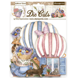 Stamperia Create Happiness Welcome Home Die Cuts (DFLDC72)