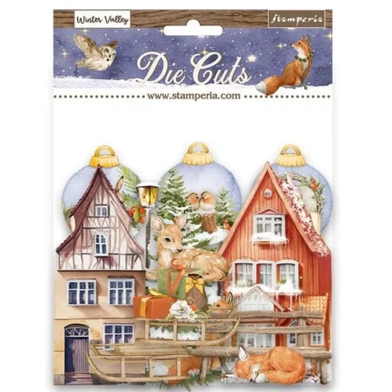Winter Valley Die Cuts Assorted (62pcs) (DFLDC82)