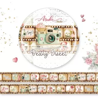 Memory Place Beary Sweet 2 Washi Tape 15mm (MP-61227)