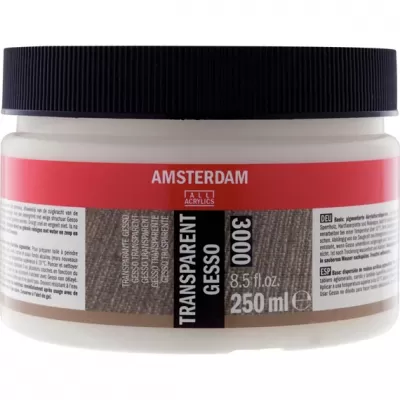 Amsterdam Transparante gesso 3000 pot 250 ml (24173000)