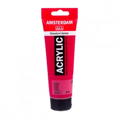 AMSTERDAM Standard Series acrylverf tube 20 ml Karmijn 318 (17043180)
