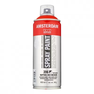 AMSTERDAM Spray paint 400 ml Naftolrood Middel 396 (17163960)