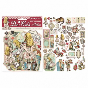 Stamperia Alice Die Cuts (DFLDC07)